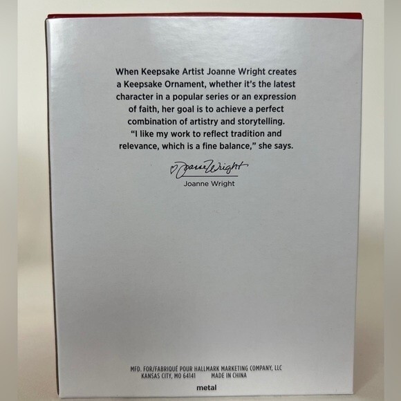 Hallmark Keepsake 2022 Disney Bambi THUMPER Christmas Tree Ornament New Metal - Picture 4 of 4